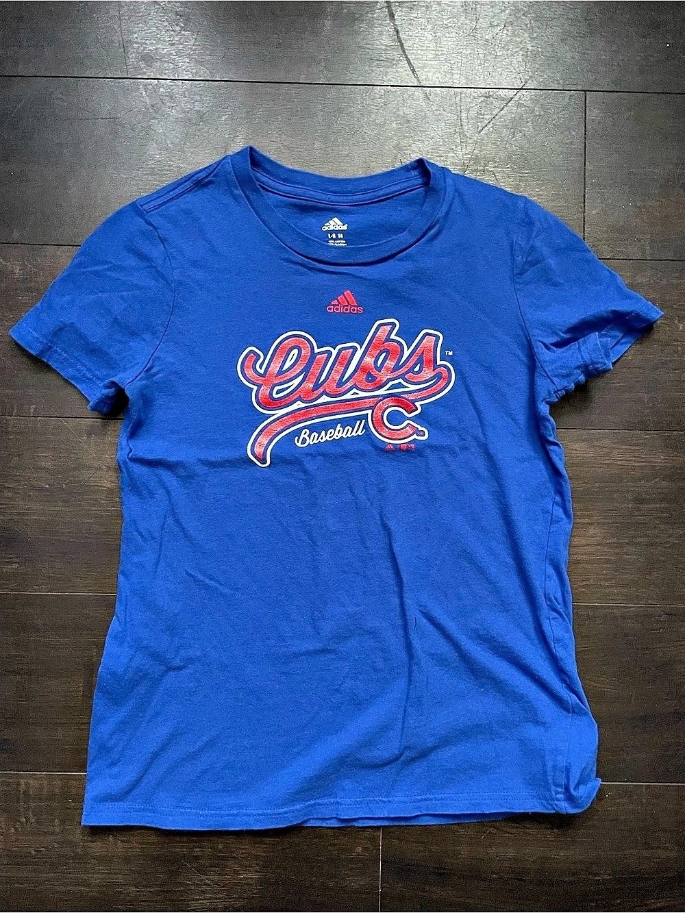 adidas Cubs Baseball Tee